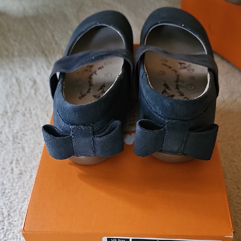 Livie & Luca Black Dress Shoes with Bow